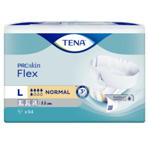 3x TENA Proskin Flex Normal L - 62.52 euro
