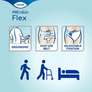 3x TENA Proskin Flex Maxi L - 74.19 euro