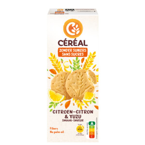 12x Céréal Koekjes Citroen & Yuzu - 34.05 euro