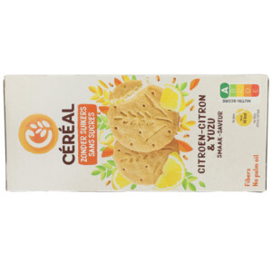 12x Céréal Koekjes Citroen & Yuzu - 34.05 euro