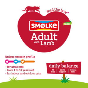 Smolke Kattenvoer Adult Lam 2 kg