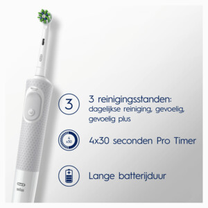 Oral-B Elektrische Tandenborstel Vitality Pro X Clean Wit - 34.46 euro
