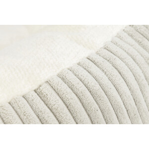 Designed by Lotte Kattenmand Ribbed Lichtgrijs 50 x 50 x 17 cm