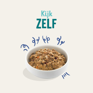 Edgard & Cooper Kuipje Vers Vlees Hondenvoer Zalm - Kalkoen 300 gr