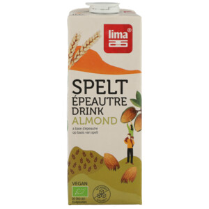 8x Lima Spelt Drink Amandel - 25 euro