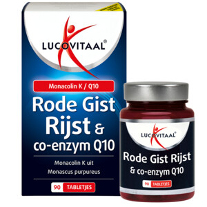 2x Lucovitaal Rode Gist Rijst & Q10 - 39.52 euro