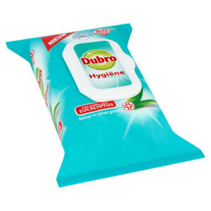 Dubro Doekjes Hygiëne Eucalyptus - 4.79 euro
