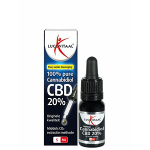 Lucovitaal CBD Cannabidiol Olie 20% - 59.99 euro