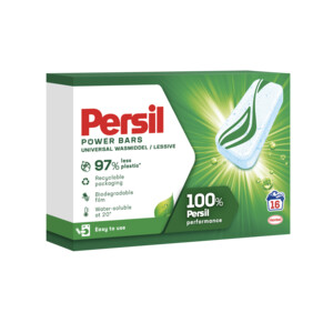 9x Persil Wasmiddel Power Bars Universal - 51.49 euro