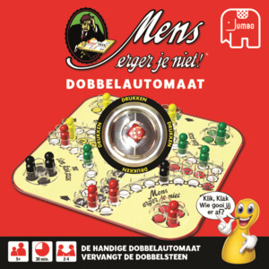 Jumbo Mens Erger Je Niet Dobbelautomaat - 25.95 euro