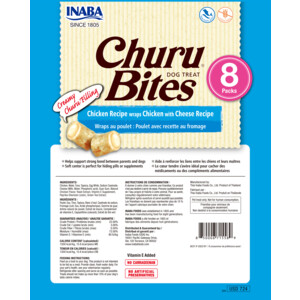 8x Ciao Hondensnack Churu Rolls Kip - Kaas 76 gr