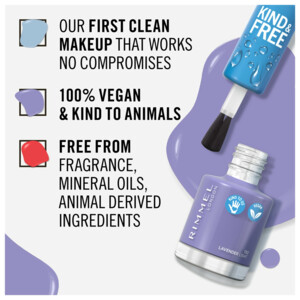 Rimmel KIND & FREE Vegan Nagellak 153 Lavender Light - 5.99 euro
