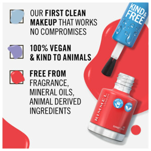 Rimmel KIND & FREE Vegan Nagellak 155 Sunset Soar - 5.49 euro
