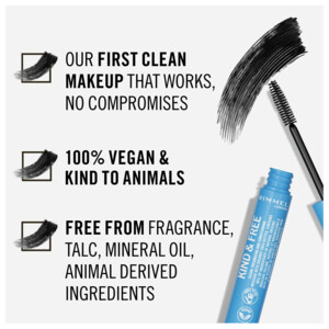 Rimmel KIND & FREE Vegan Mascara 001 Black - 15.49 euro