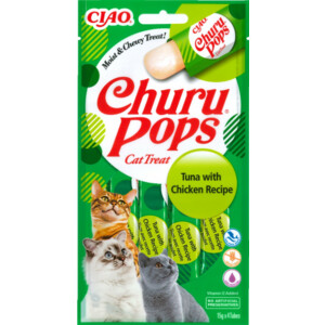 Ciao Kattensnack Pops Tonijn - Kip 60 gr