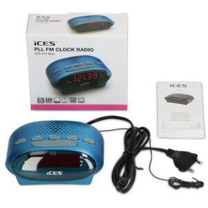 Alecto ICR-210 Wekkerradio Blauw - 16.99 euro