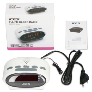 Alecto ICR-210 Wekkerradio Wit - 17.85 euro
