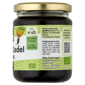 3x de Kleine Keuken Bio Appel & Dadelstroop - 13.44 euro