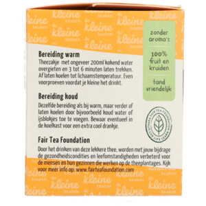 de Kleine Keuken Bio Thee 6+m Mango Kamille & Rozenbottel - 3.35 euro