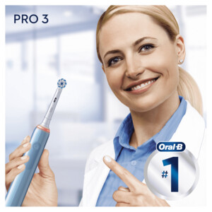 Oral-B Elektrische Tandenborstel Pro 3 3000 blauw - 46.66 euro