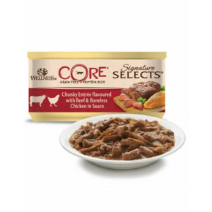 Wellness Core Kattenvoer Signature Selects Chunky 8-pack 8 x 79 gr