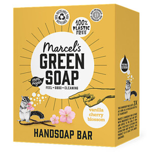Marcel's Green Soap Handzeep Bar Vanille & Cherry Blossom - 4.79 euro