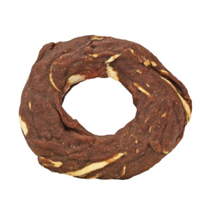 Braaaf Donut Hondensnack Lam &Vis 10-12 cm 115 gr