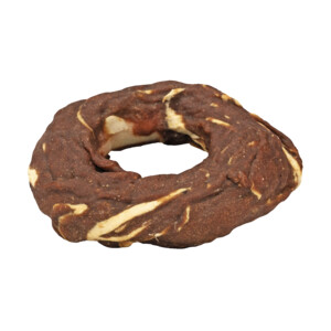 Braaaf Donut Hondensnack Lam &Vis 10-12 cm 115 gr