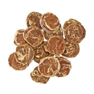 Braaaf Chips Hondensnack Rund Steak met Vis 85 gr