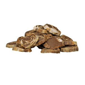 Braaaf Chips Hondensnack Lam Steak - Vis 85 gr