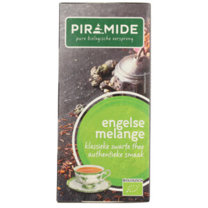 Piramide Biologische Theezakjes Engelse Melange - 2.69 euro