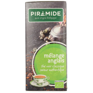 Piramide Biologische Theezakjes Engelse Melange - 2.69 euro