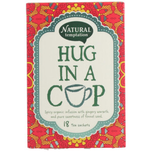 Natural Temptation Hug In a Cup Theezakjes Gember en Zoet Venkelzaad - 3.99 euro