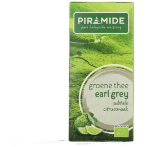 Piramide Biologische Groene Theezakjes Earl Grey - 3.19 euro