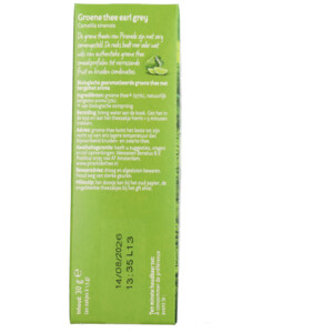 Piramide Biologische Groene Theezakjes Earl Grey - 3.19 euro