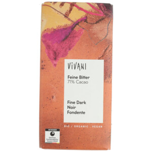 Vivani Chocoladereep Puur Feine Bitter - 3.05 euro