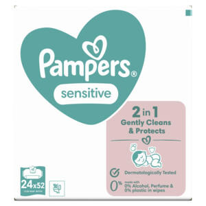 Pampers Billendoekjes Sensitive Navulpak - 40.55 euro