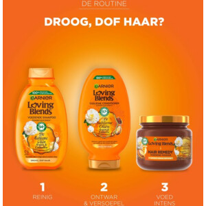 3x Garnier Loving Blends Argan- en Cameliaolie Conditioner - 14.41 euro