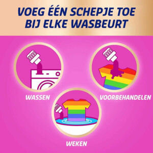 6x Vanish Oxi Action Poeder Gekleurde Was - 44.99 euro