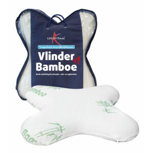 Lucovitaal Vlinderkussen Bamboe - 45.49 euro