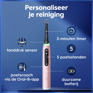 Oral-B Elektrische Tandenborstel iO 5N Roze - 113.99 euro