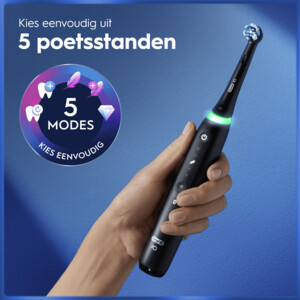 Oral-B Elektrische Tandenborstel iO 5 Duo Zwart & Wit - 349.99 euro