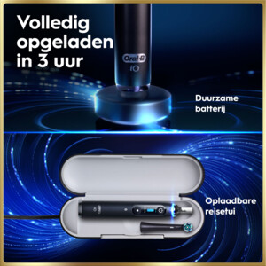 Oral-B Elektrische Tandenborstel iO 9N Zwart - 299.99 euro