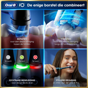 Oral-B Elektrische Tandenborstel iO 9N Zwart - 299.99 euro