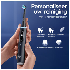 Oral-B Elektrische Tandenborstel iO 6 Duo Zwart & Roze - 214.99 euro