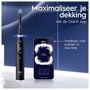 Oral-B Elektrische Tandenborstel iO 6 Duo Zwart & Roze - 214.99 euro