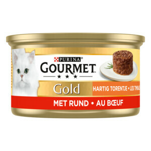 24x Gourmet Gold Kattenvoer Nat Hartig Torentje Rund - 19.99 euro