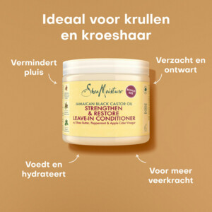 Shea Moisture Jamaican Black Castor Oil Leave-In Conditioner - 16.95 euro
