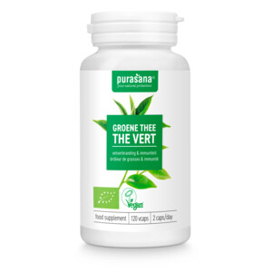 3x Purasana Single Plants Powders Groene Thee Extract Bio - 39.7 euro