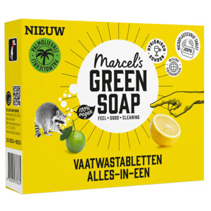 8x Marcel's Green Soap Vaatwastabletten All-In-One - 37.15 euro